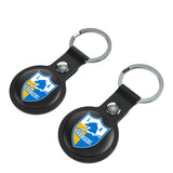 Los Angeles Chargers Historic Collection Insignia Black Airtag Holder 2-Pack