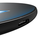 Los Angeles Chargers Historic Collection Linen 15-Watt Wireless Charger