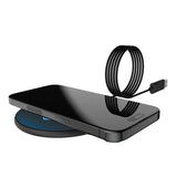 Los Angeles Chargers Historic Collection Linen 15-Watt Wireless Charger