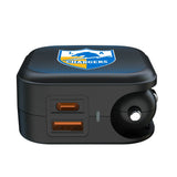 Los Angeles Chargers Historic Collection Linen 2 in 1 USB A/C Charger