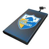 Los Angeles Chargers Historic Collection Linen 5000mAh Flat Powerbank