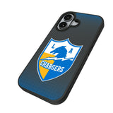 Los Angeles Chargers Historic Collection Linen Bump Phone Case for Apple iPhone