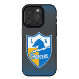 Los Angeles Chargers Historic Collection Linen Bump Phone Case for Apple iPhone