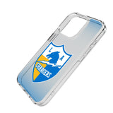 Los Angeles Chargers Historic Collection Linen Clear Phone Case for Apple iPhone