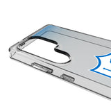 Los Angeles Chargers Historic Collection Linen Clear Phone Case for Samsung Galaxy