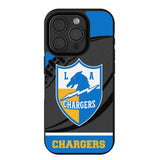Los Angeles Chargers Historic Collection Passtime Bump Phone Case for Apple iPhone
