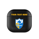 Los Angeles Chargers Historic Collection Personalized Insignia AirPod Case Cover