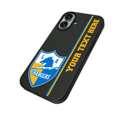 Los Angeles Chargers Historic Collection Personalized Sidebard MagSafe Compatible Phone Case for Apple iPhone