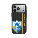 Los Angeles Chargers Historic Collection Personalized Sidebard MagSafe Compatible Phone Case for Apple iPhone