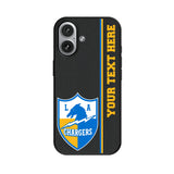 Los Angeles Chargers Historic Collection Personalized Sidebard MagSafe Compatible Phone Case for Apple iPhone