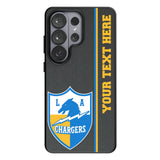Los Angeles Chargers Historic Collection Personalized Sidebard MagSafe Compatible Phone Case for Samsung Galaxy 26 Series