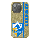 Los Angeles Chargers Historic Collection Sidebar Bling Phone Case for Apple iPhone