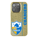 Los Angeles Chargers Historic Collection Sidebar Bling Phone Case for Apple iPhone