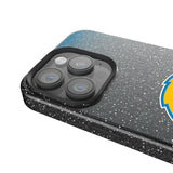 Los Angeles Chargers Linen Black Bling Phone Case for Apple iPhone