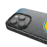 Los Angeles Chargers Linen Black Bling Phone Case for Apple iPhone