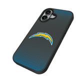 Los Angeles Chargers Linen Bump Phone Case for Apple iPhone