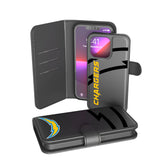 Los Angeles Chargers Monocolor Tilt Wallet Phone Case for Apple iPhone