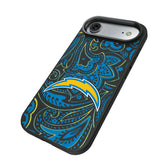 Los Angeles Chargers Paisley Bump Phone Case for Apple iPhone