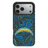 Los Angeles Chargers Paisley Bump Phone Case