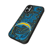 Los Angeles Chargers Paisley MagSafe Compatible Phone Case for Apple iPhone