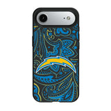 Los Angeles Chargers Paisley MagSafe Compatible Phone Case for Apple iPhone