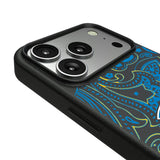 Los Angeles Chargers Paisley MagSafe Compatible Phone Case for Apple iPhone