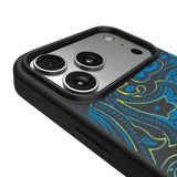 Los Angeles Chargers Paisley MagSafe Compatible Phone Case for Apple iPhone