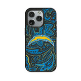 Los Angeles Chargers Paisley MagSafe Compatible Phone Case for Apple iPhone