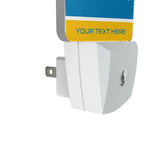 Los Angeles Chargers Personalized Endzone Solid Night Light 2-Pack