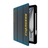 Los Angeles Chargers Personalized Linen Tablet Case for Apple iPad