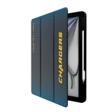 Los Angeles Chargers Personalized Linen Tablet Case for Apple iPad