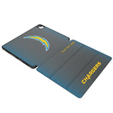 Los Angeles Chargers Personalized Linen Tablet Case for Apple iPad