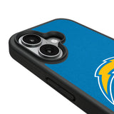 Los Angeles Chargers Personalized Stripe Bump Phone Case for Apple iPhone
