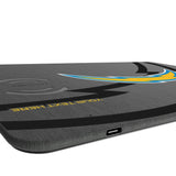 Los Angeles Chargers Personalized Tilt 15-Watt Wireless Charger and Mouse Pad