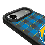 Los Angeles Chargers Plaid MagSafe Compatible Phone Case for Apple iPhone