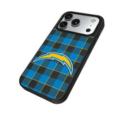Los Angeles Chargers Plaid MagSafe Compatible Phone Case for Apple iPhone
