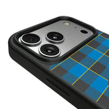 Los Angeles Chargers Plaid MagSafe Compatible Phone Case for Apple iPhone