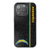 Los Angeles Chargers Sidebar Black Bling Phone Case for Apple iPhone