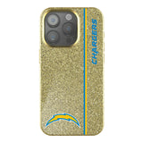 Los Angeles Chargers Sidebar Bling Phone Case for Apple iPhone