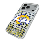 Los Angeles Rams Brick Glitter Phone Case for Apple iPhone