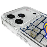 Los Angeles Rams Brick Glitter Phone Case for Apple iPhone