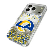 Los Angeles Rams Confetti Glitter Phone Case for Apple iPhone 17 Series