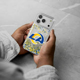 Los Angeles Rams Confetti Glitter Phone Case for Apple iPhone 17 Series