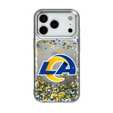 Los Angeles Rams Confetti Glitter Phone Case for Apple iPhone 17 Series