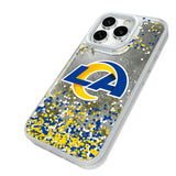 Los Angeles Rams Confetti Glitter Phone Case for Apple iPhone