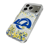 Los Angeles Rams Confetti Glitter Phone Case for Apple iPhone