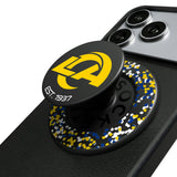 Los Angeles Rams Confetti PopSockets Magnetic Phone Grip and Stand