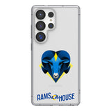 Los Angeles Rams Deco Clear Phone Case for Samsung Galaxy