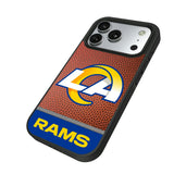 Los Angeles Rams Football Wordmark Bump Phone Case for Apple iPhone