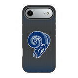 Los Angeles Rams Historic Collection Linen Bump Phone Case for Apple iPhone